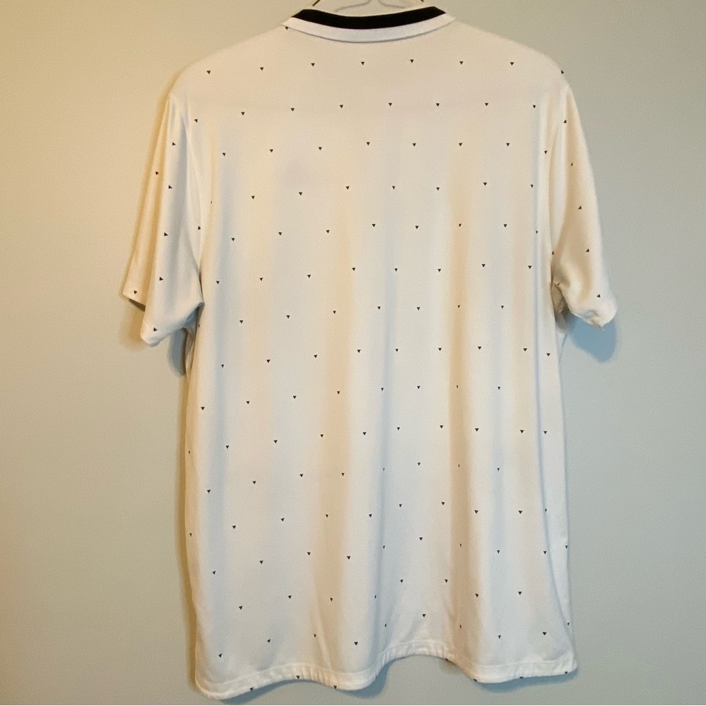 Nike White Polo with Navy Accents - Picture 7 of 7